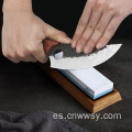 Piedra para afilar cuchillos domésticos de doble cara